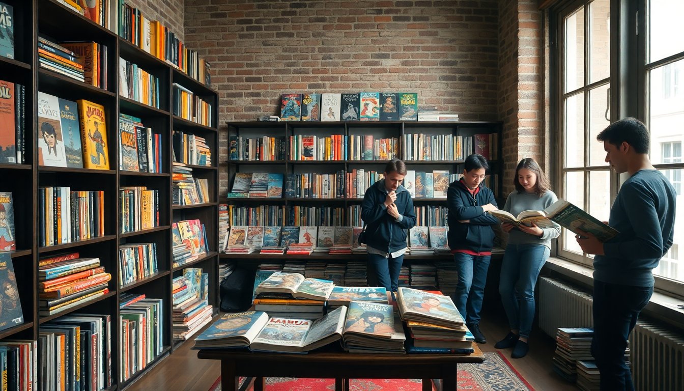 le migliori librerie di seconda mano per fumetti e manga a parigi 1770213853