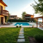 trilocale con giardino e piscina sul lago dendine il rifugio a ranzanico 1772509284