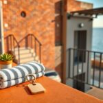 Due camere con balconi e posto auto coperto a Castiglione della Pescaia