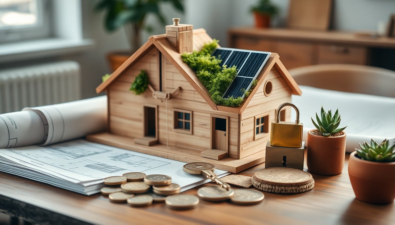 Finanziamento green per l'acquisto e la ristrutturazione di case ad alta efficienza