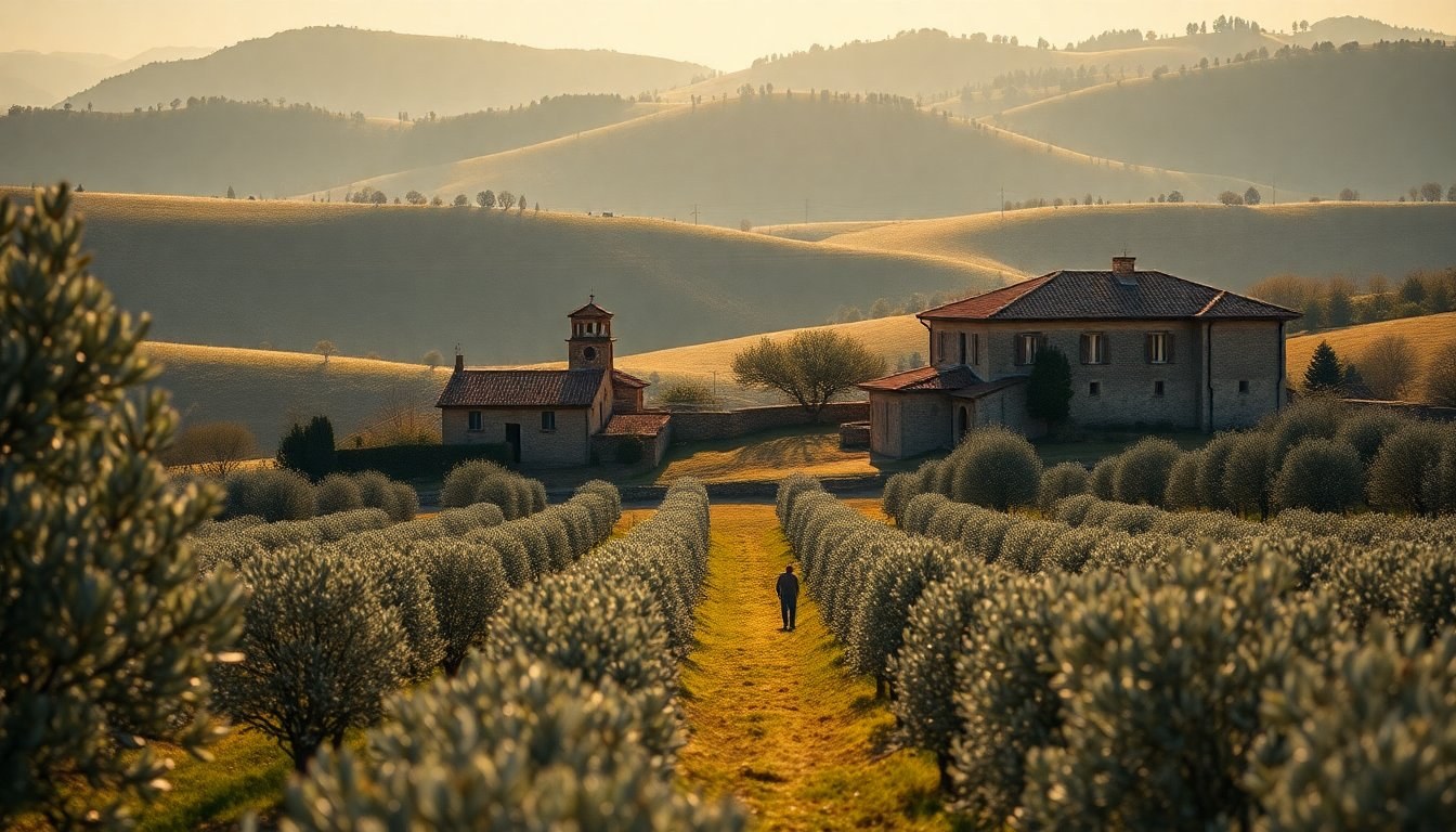 Casale con uliveto e dependance da ristrutturare vicino a Città della Pieve