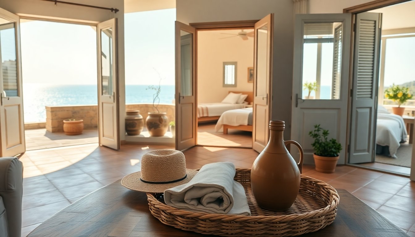Soggiorno a Sperlonga in Villa Domus Thalia: 3 camere e vista mare